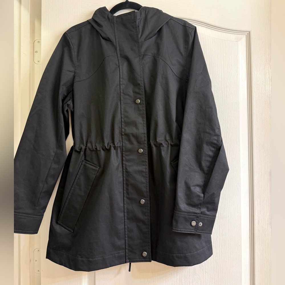 Hunter Black Utility Jacket with Hood